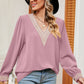 V-Neck Long Sleeve T-Shirt