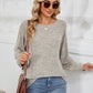 Round Neck Long Sleeve T-Shirt