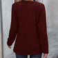 Round Neck Long Sleeve T-Shirt