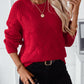 Round Neck Long Sleeve Sweater