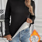 Mock Neck Long Sleeve T-Shirt