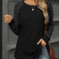 Striped Round Neck Long Sleeve T-Shirt