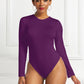 Round Neck Long Sleeve Bodysuit