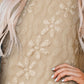 Puff Sleeve Round Neck Blouse