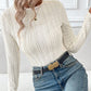 Round Neck Long Sleeve Top