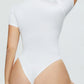 Full Size Round Neck Short Sleeve Bodysuit