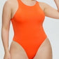 Full Size Round Neck Wide Strap Bodysuit