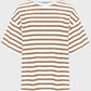 Striped Round Neck Half Sleeve T-Shirt