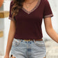 V-Neck Short Sleeve T-Shirt