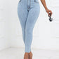 High Waist Skinny Jeans with Pockets