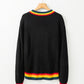 MERRY & BRIGHT Ribbed Round Neck Sweater