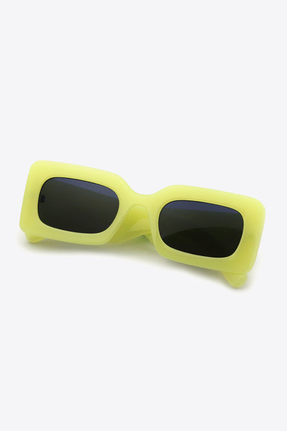 Polycarbonate Frame Rectangle Sunglasses - Michelle Francisco