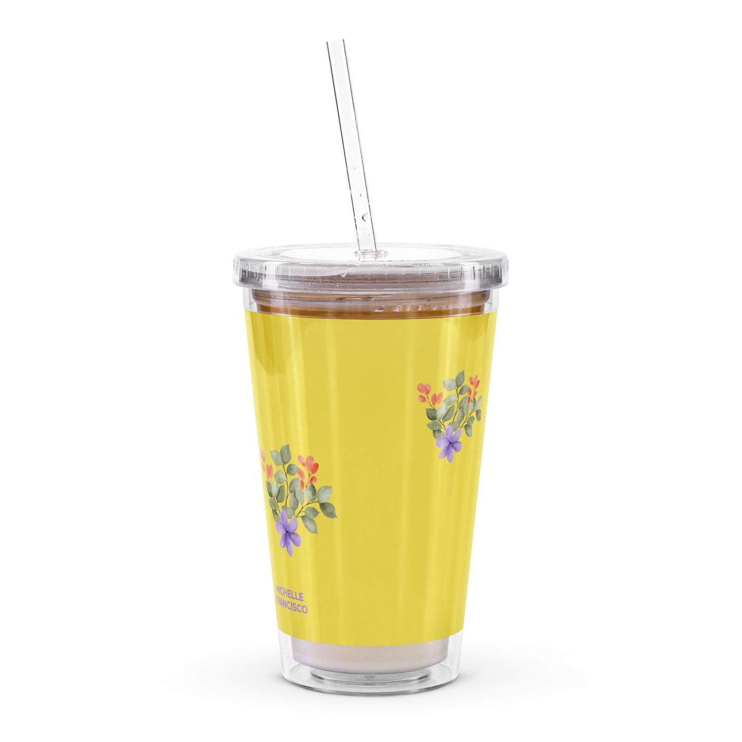 Ree Clear Plastic Tumbler