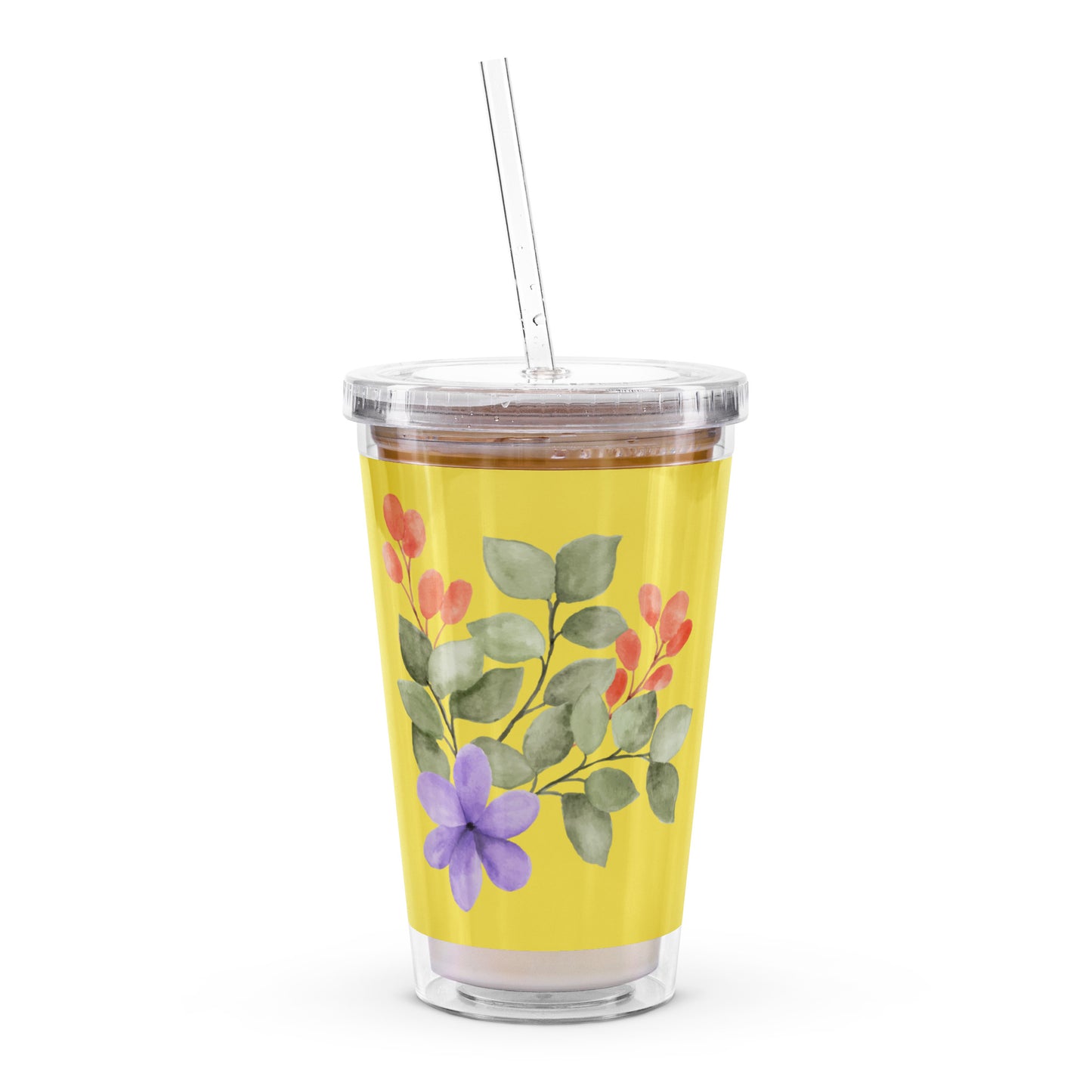 Ree Clear Plastic Tumbler