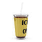 Icons Only Clear Plastic Tumbler