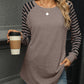 Striped Round Neck Long Sleeve T-Shirt