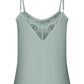 Eyelet Lace Detail V-Neck Cami