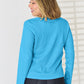 Notched Long Sleeve T-Shirt