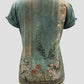 Printed Round Neck Short Sleeve T-Shirt