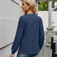 V-Neck Long Sleeve T-Shirt