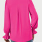 V-Neck Flounce Sleeve Top