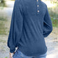 Full Size Mock Neck Long Sleeve T-Shirt