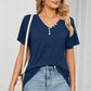 V-Neck Short Sleeve T-Shirt