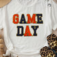 GAME DAY Round Neck Short Sleeve T-Shirt