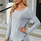 Round Neck Long Sleeve T-Shirt