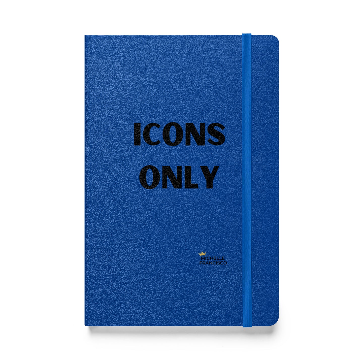 Icons Only Hardcover Bound Notebook