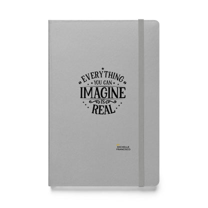 Imagination Silver Hardcover Bound Notebook