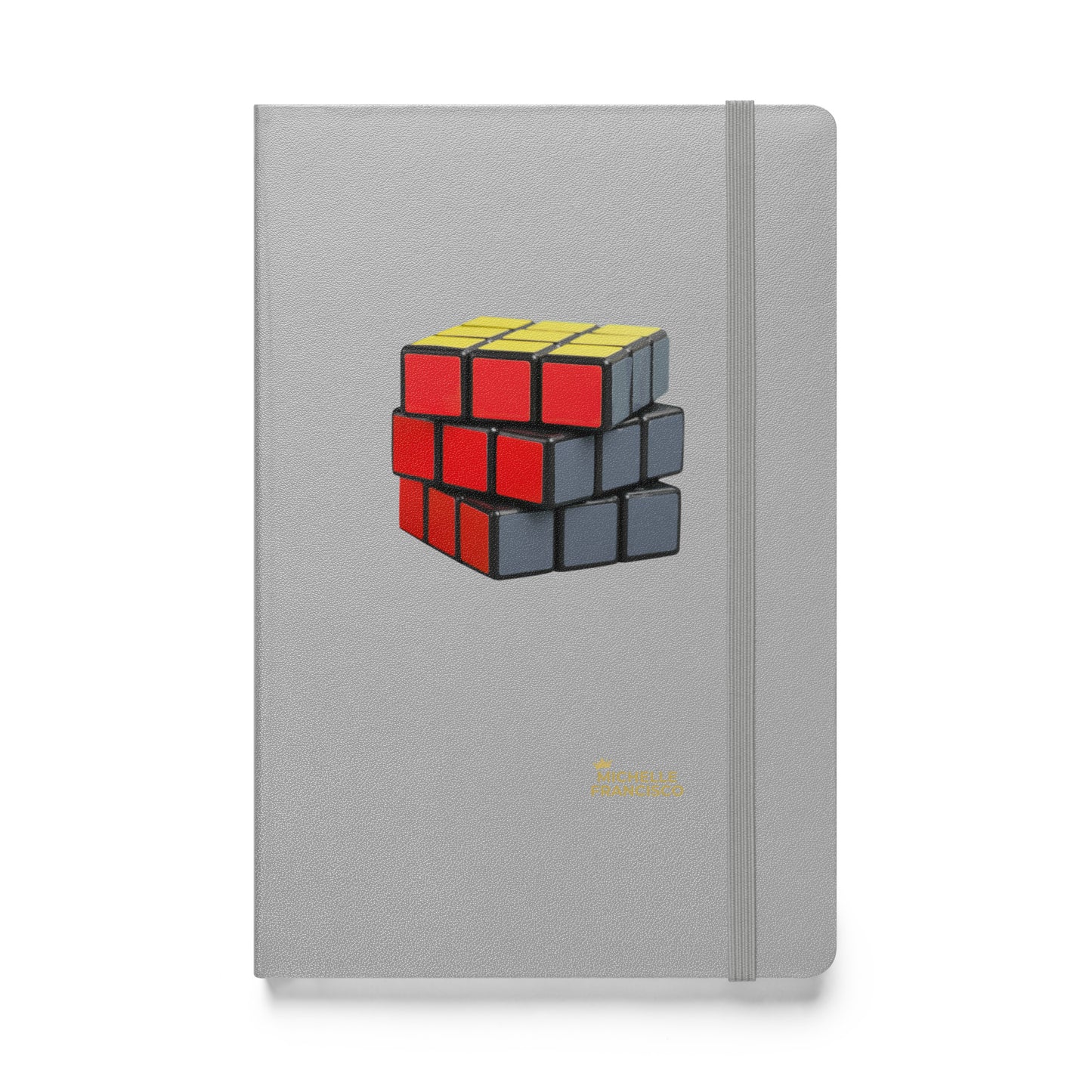 Rubik's Cube Hardcover Bound Notebook