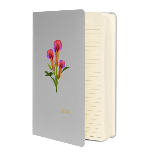 Calla Lilies Hardcover Bound Notebook