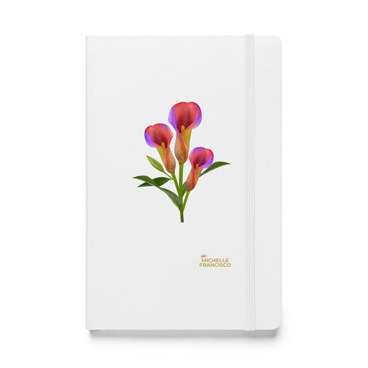 Calla Lilies Hardcover Bound Notebook