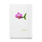 Pink Orchid Hardcover Bound Notebook
