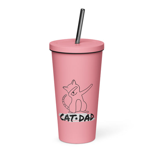 Cat Dad Tumbler