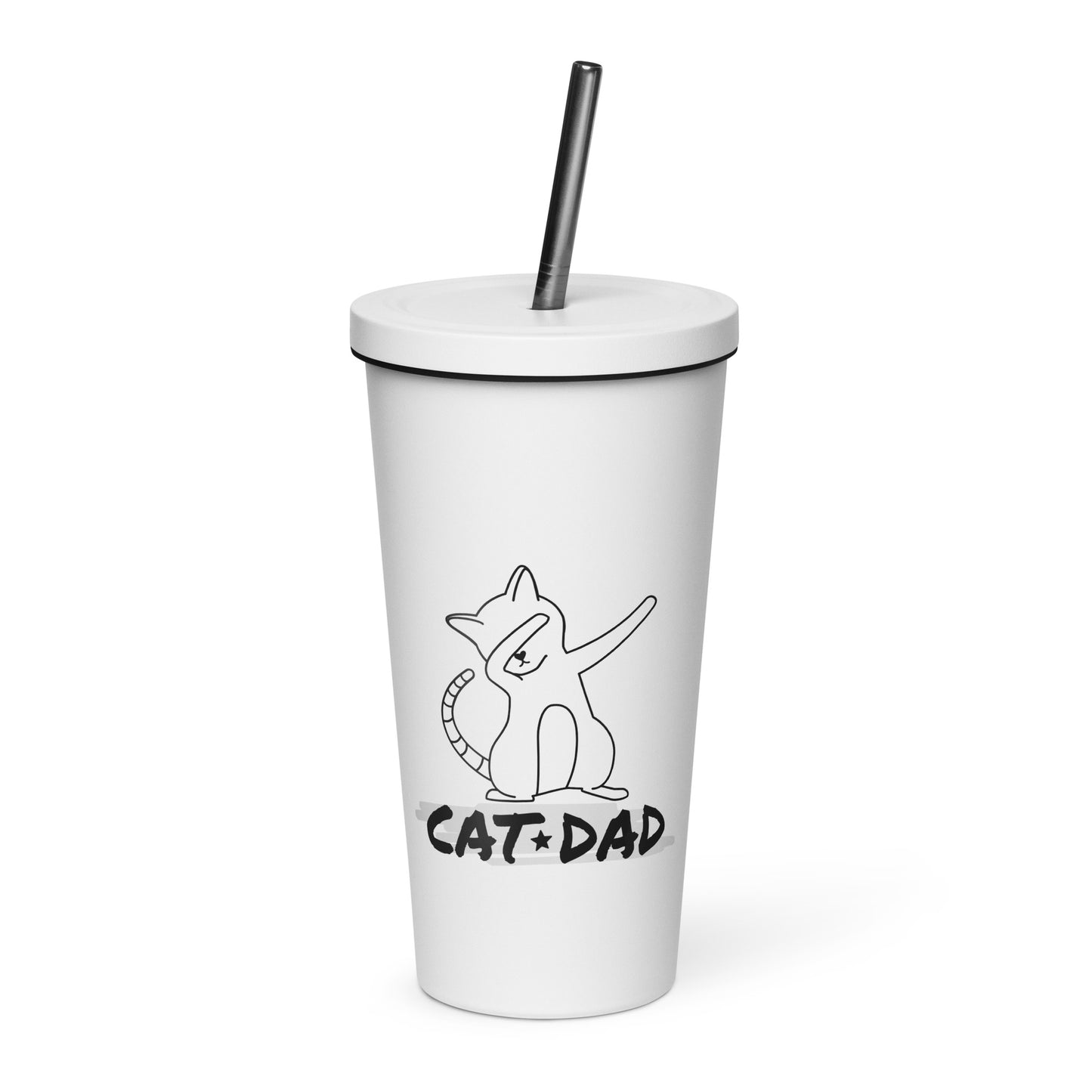 Cat Dad Tumbler