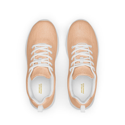 Men’s Peach Athletic Shoes