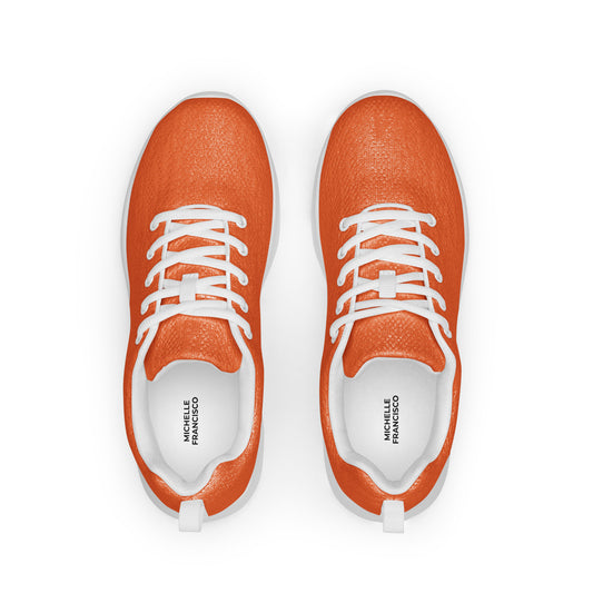 Men’s Orange Athletic Shoes