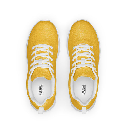 Men’s Yellow Athletic Shoes