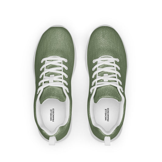 Men’s Camouflage Green Athletic Shoes