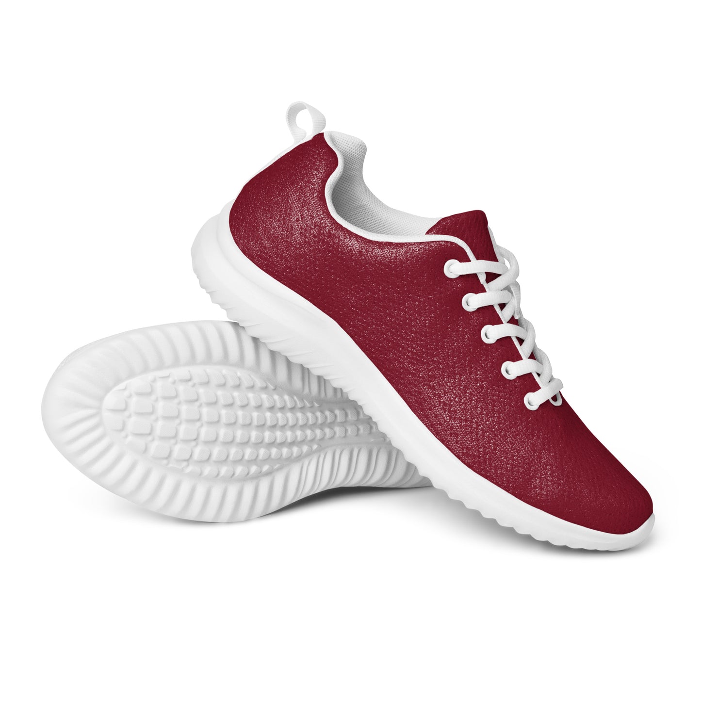 Men’s Burgundy Athletic Shoes