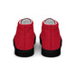 Men’s Red High Top Canvas Shoes