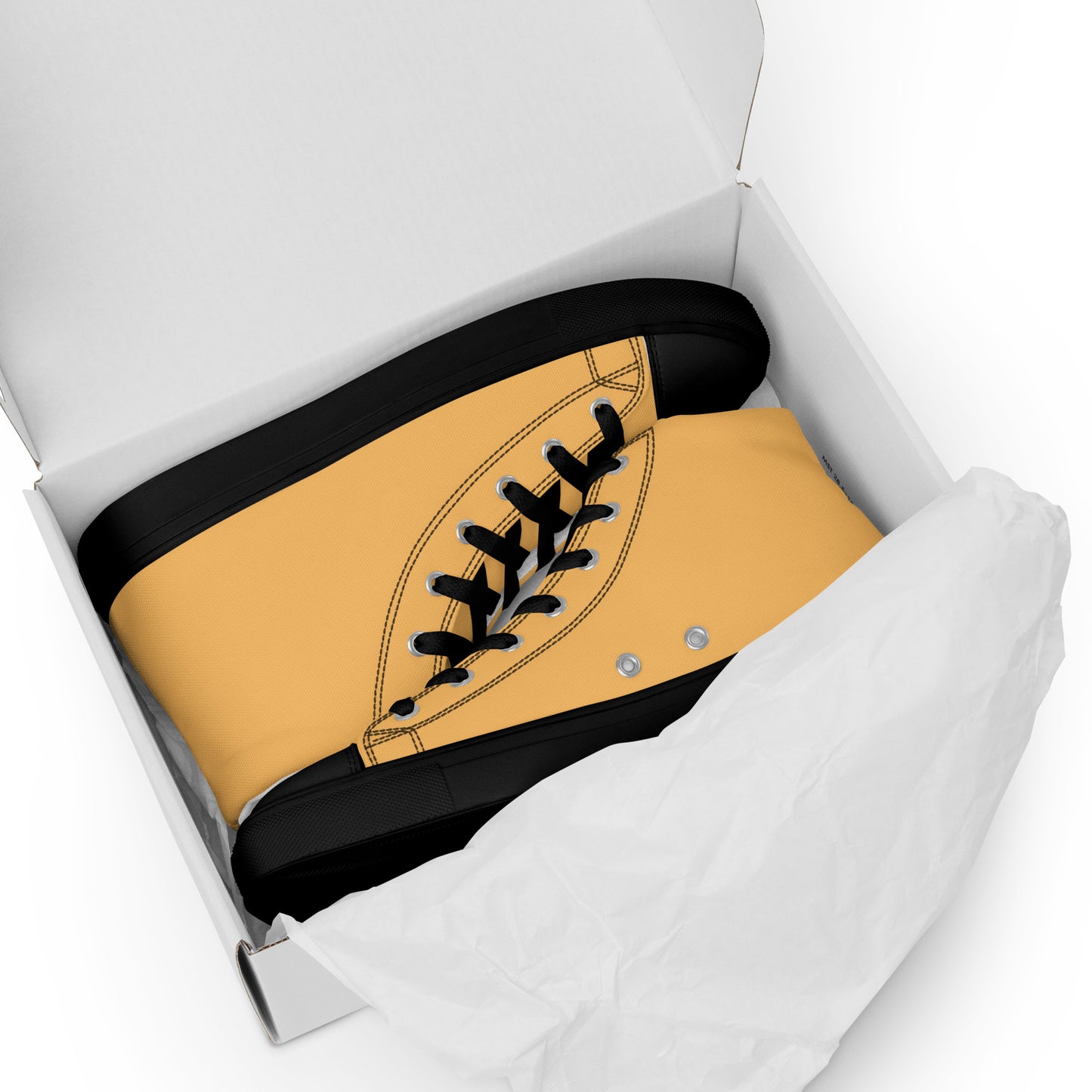 Men’s Chardonnay High Top Canvas Shoes