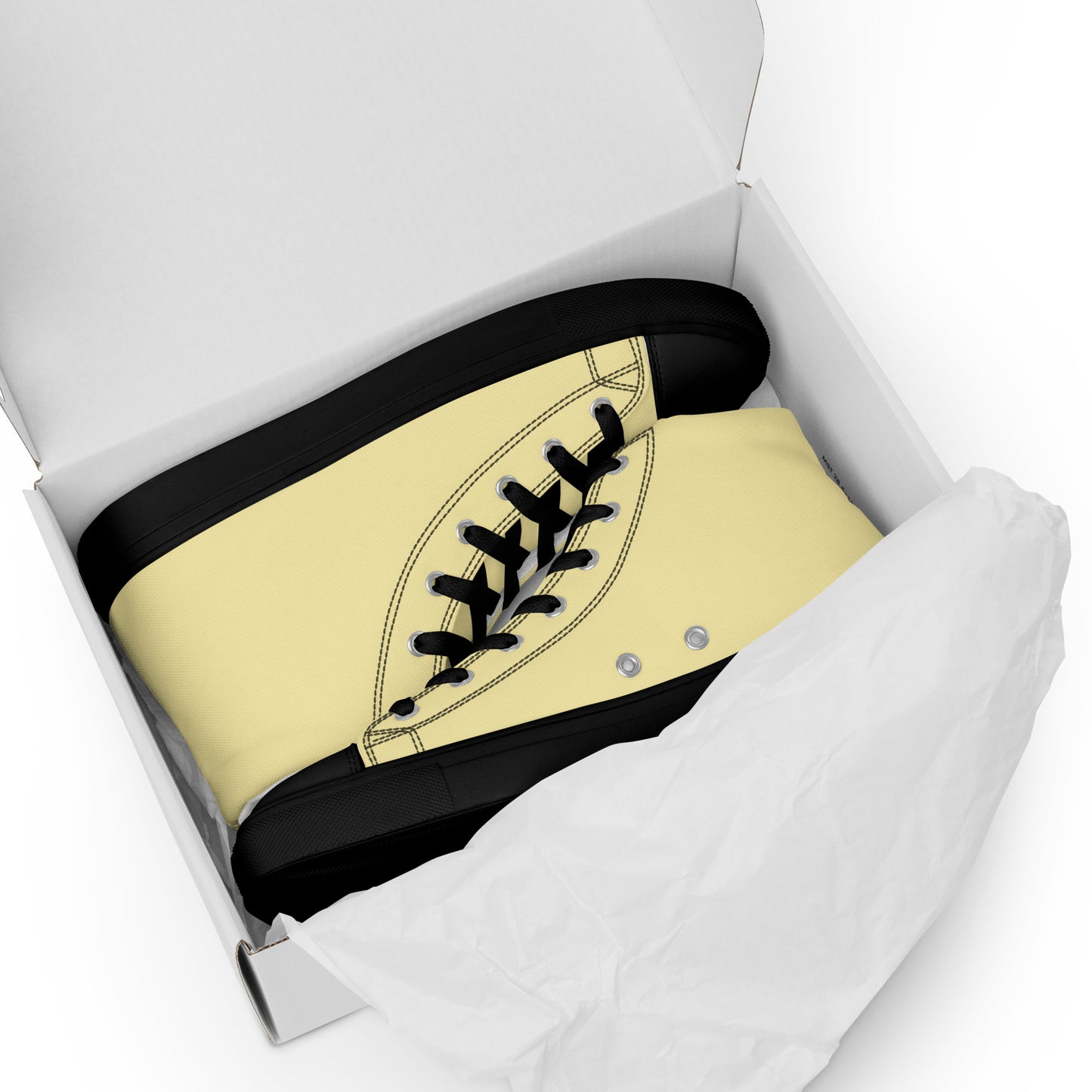 Men’s Banana Mania High Top Canvas Shoes