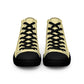 Men’s Banana Mania High Top Canvas Shoes