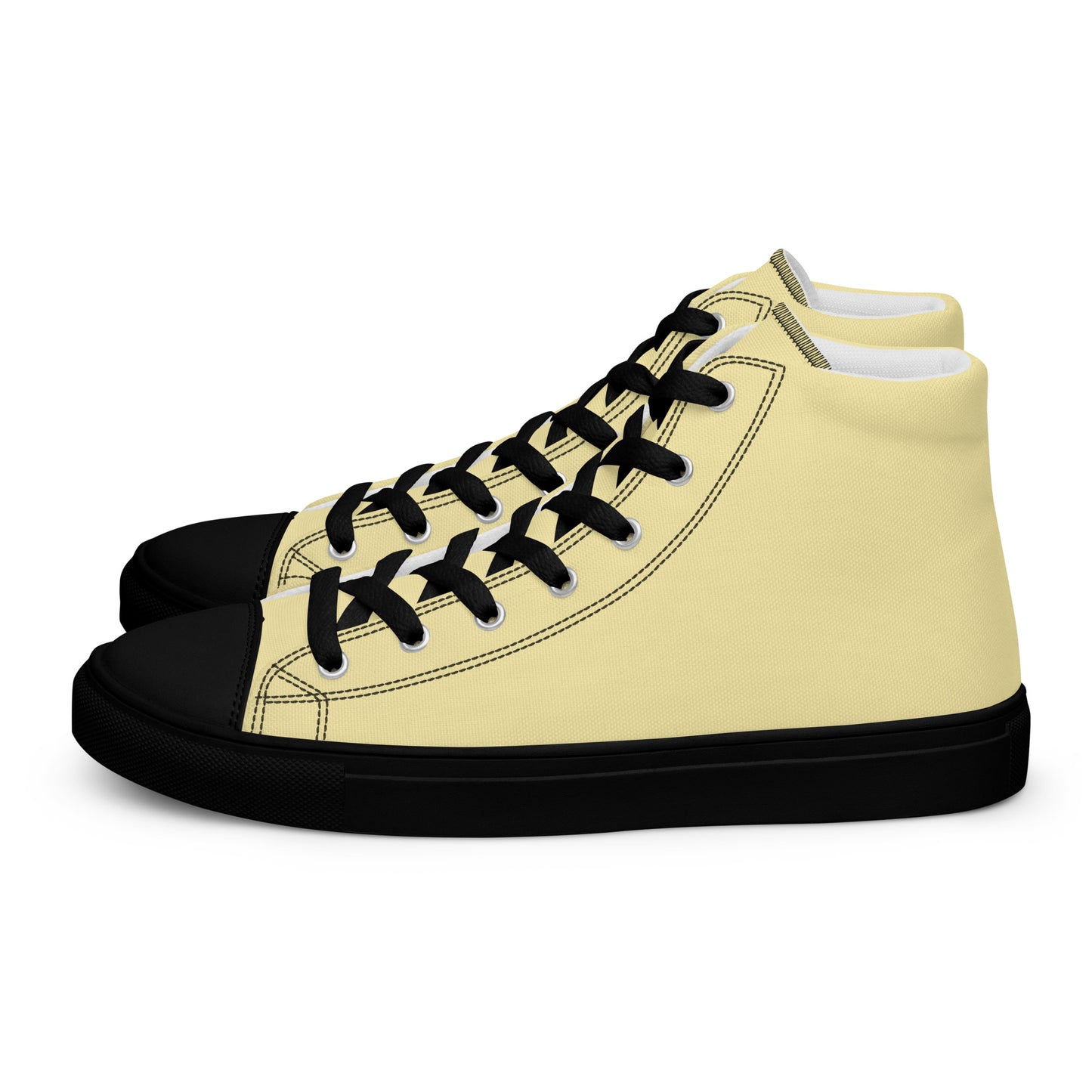 Men’s Banana Mania High Top Canvas Shoes