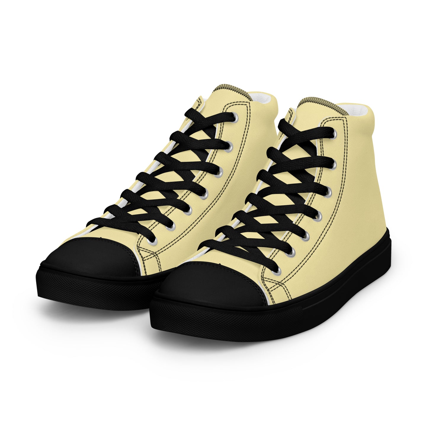 Men’s Banana Mania High Top Canvas Shoes