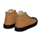 Men’s Nude High Top Canvas Shoes