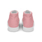 Men’s Light Pink High Top Canvas Shoes